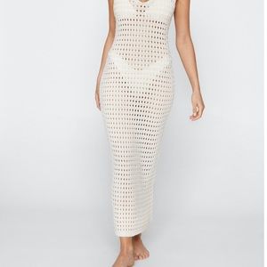 Ivory knit stitch effect coverup